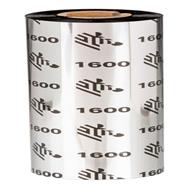 Zebra 1600 Wax 450m 22cm Black Ribbon