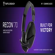 Casque de jeu filaire Turtle Beach Recon 70 noir