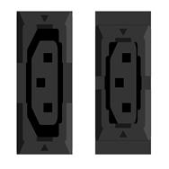 PowerWalker 10133023, Basic, 0U, Vertical, Noir, 16 prise(s) CA, coupleur C13