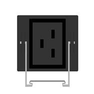 PowerWalker 10133028, avec compteur, 0U, vertical, noir, 24 prises CA, coupleur C13, coupleur C19