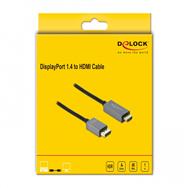 Câble adaptateur Delock - DisplayPort mâle vers HDMI mâle