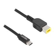 Câble d'alimentation Delock - USB-C 24 broches (M) vers prise CC 11 x 4,5 mm (M)