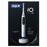 Braun iO Series 10 - Adult - Rotating-oscillating toothbrush - Daily care - Deep clean - Gum care - Sensitive - Whitening - White - 2 min - White