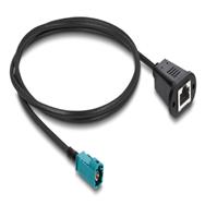 Câble Delock HSD Z mâle vers prise RJ45 1 m