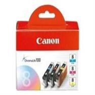 Canon CLI-8 CMY - Encre pigmentée - 3 pièces - Pack multiple