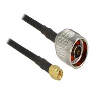 Câble d'antenne Delock - connecteur SMA mâle vers connecteur N mâle