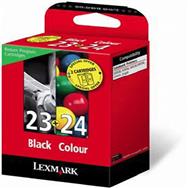 Lexmark Combo 23/24 Ink Cartridge - 1 Pack - Multi pack