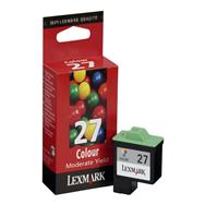 Lexmark No.27 Moderate Use Color Print Cartridge BLISTER - Original - Inkjet printing