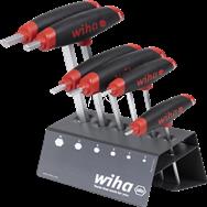 Wiha 45621 - Jeu de clés Allen avec manche en T et six pans creux, 6 pièces
