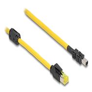 Câble Delock RJ45 Cat.6 vers Mini I/O en forme de D Type 2 - Câble - Réseau