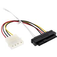 Câble InLine Mini SAS HD SFF-8643 coudé vers 4x SFF-8482 0,5 m