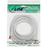 Câble de raccordement en ligne S/FTP PiMF Cat.6 250 MHz PVC CCA blanc 7,5 m