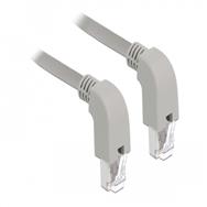 Câble patch Delock - RJ-45 (M) coudé vers le bas vers RJ-45 (M) coudé vers le bas