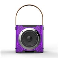 Haut-parleur karaoké noir Extralink LIFESTYLE avec double micro