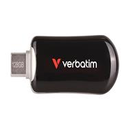Verbatim Plectra Black USB-C Flash Drive 30225 - USB-Stick - 128 GB