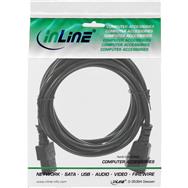 Rallonge de cordon d'alimentation InLine C13 à C14 1,8 m avec ETL (pour utilisation aux États-Unis)