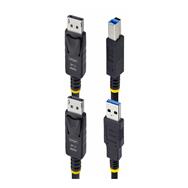 Câble KVM StarTech.com DisplayPort et USB 5 Gbit/s de 1,8 m