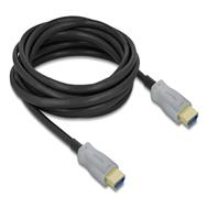 Câble optique actif HDMI 4K 60 Hz Delock - Câble - Numérique/Affichage/Vidéo