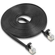 Câble patch Delock coudé RJ45 S/FTP Cat6 - Câble - Réseau