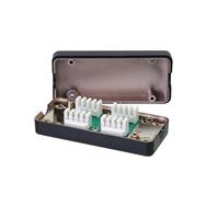 Boîtier de connexion en ligne Cat.6A 600 MHz LSA blindé