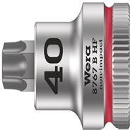 Wera 05003068001, Douille, 3/8", 1 tête(s), T40, Acier au chrome-vanadium, Chrome