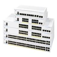 Cisco switch CBS350-8P-2G-UK 8xGbE 2xGbE/SFP combo 8xPoE+ 67W fanless - Switch - Copper Wire