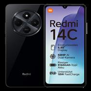 Xiaomi Redmi 14C 128 Go - Noir nuit - Téléphone portable - 128 Go