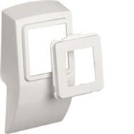 Support d'appareil Hager L2261 Blanc