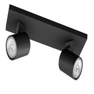 Philips 8719514435315 - Surfaced lighting spot - GU10 - 2 bulb(s) - LED - 220-240 V - Black