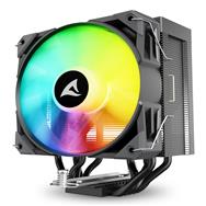 Sharkoon A50 RGB, Refroidisseur d'air, 12 cm, 500 tr/min, 1800 tr/min, 121,55 m³/h, Noir