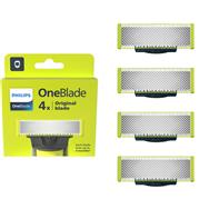 Philips Norelco OneBlade OneBlade QP240/50 Replacement blade - Shaving head - 4 head(s) - Silver - Metal - Philips - Norelco OneBlade