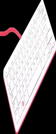 Clavier UK (rouge/blanc)
