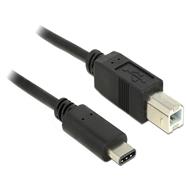 Câble USB Delock - USB-C 24 broches (M) vers USB Type B (M)