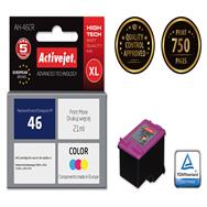 Encre couleur Activejet AH-46CR XL (21 ml) pour HP 46