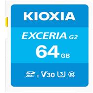 Carte mémoire SDXC UHS-I Classe 10 Kioxia EXCERIA G2 64 Go