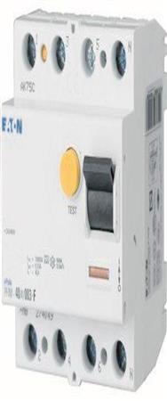 Interrupteur FI EATON 187360 PFIM-40/4/03-G/F 40 A 4 pôles 300 mA Type G/F