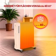 Radiateur à bain d'huile NY-25W1 Extralink 2500 W