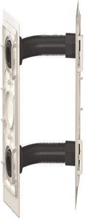 Connecteur d'angle Hager ZM01AAR universZ AAR armoire/armoire