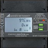 GMC Instruments Digital Three-Phase Meter 80A MID-Compliant