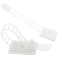 Serre-câble réglable en ligne 94 mm nature 10 pièces