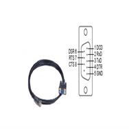 Moxa CBL-RJ45SM9-150 - RJ45 - DB9 - Male/Male - 1.5 m - Black