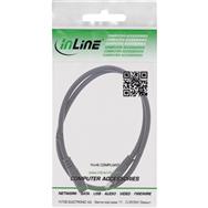 Câble d'extension CC InLine - CC mâle/femelle 3,5 x 1,35 mm - AWG 18 - noir 2 m