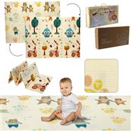 Extralink Tapis éducatif animaux-ours 150 x 200 x 1 cm