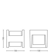 Philips Arbour Wandleuchte 3.8 W Wandbeleuchtung fÃƒÂ¼r den