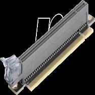 Carte Riser Delock PCI Express 3.0 x16 mâle vers emplacement 90° à droite