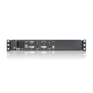ATEN CL6700MW, 1920 x 1080 pixels, montage en rack, 19,4 W, 1U, noir