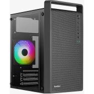 Châssis AeroCool CS-109-G-BK-v1 FRGB, noir