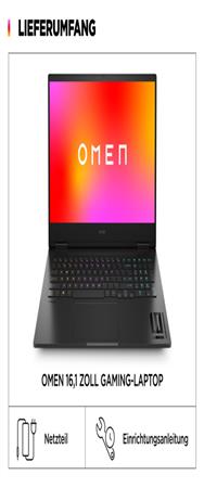 Ordinateur portable HP OMEN 16-wf1175ng 16,1 pouces Core i7