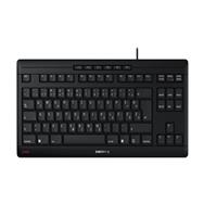 Cherry STREAM KEYBOARD TKL - Filaire - USB - Interrupteur à ciseaux - QWERTZ - Noir