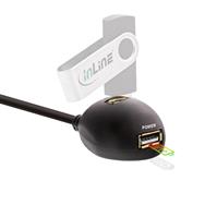 Câble USB 3.2 Gen.1 InLine avec support 2 m